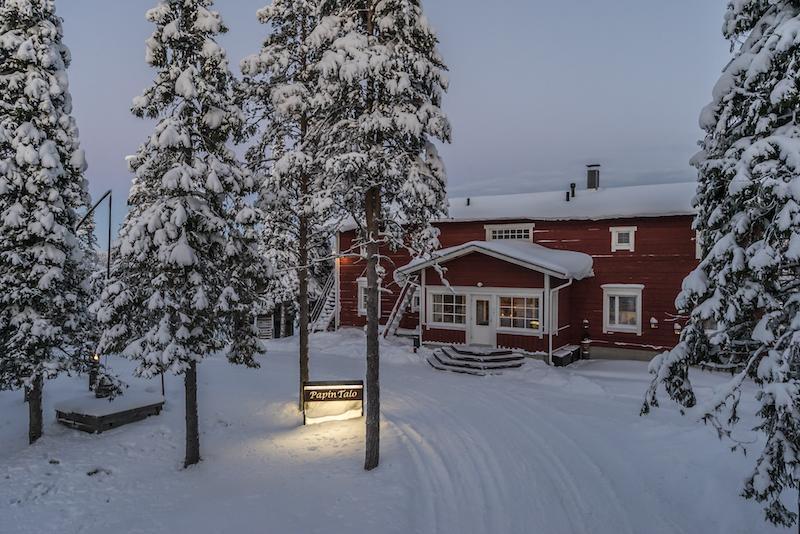 Wilderness Hotel Papin Talo Ruka Bagian luar foto